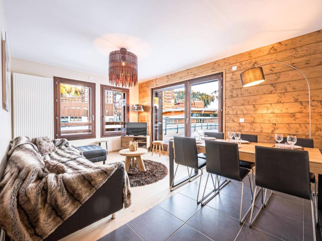 Appartement 3 pièces neuf à La Plagne avec 2 parkings, 4 personnes