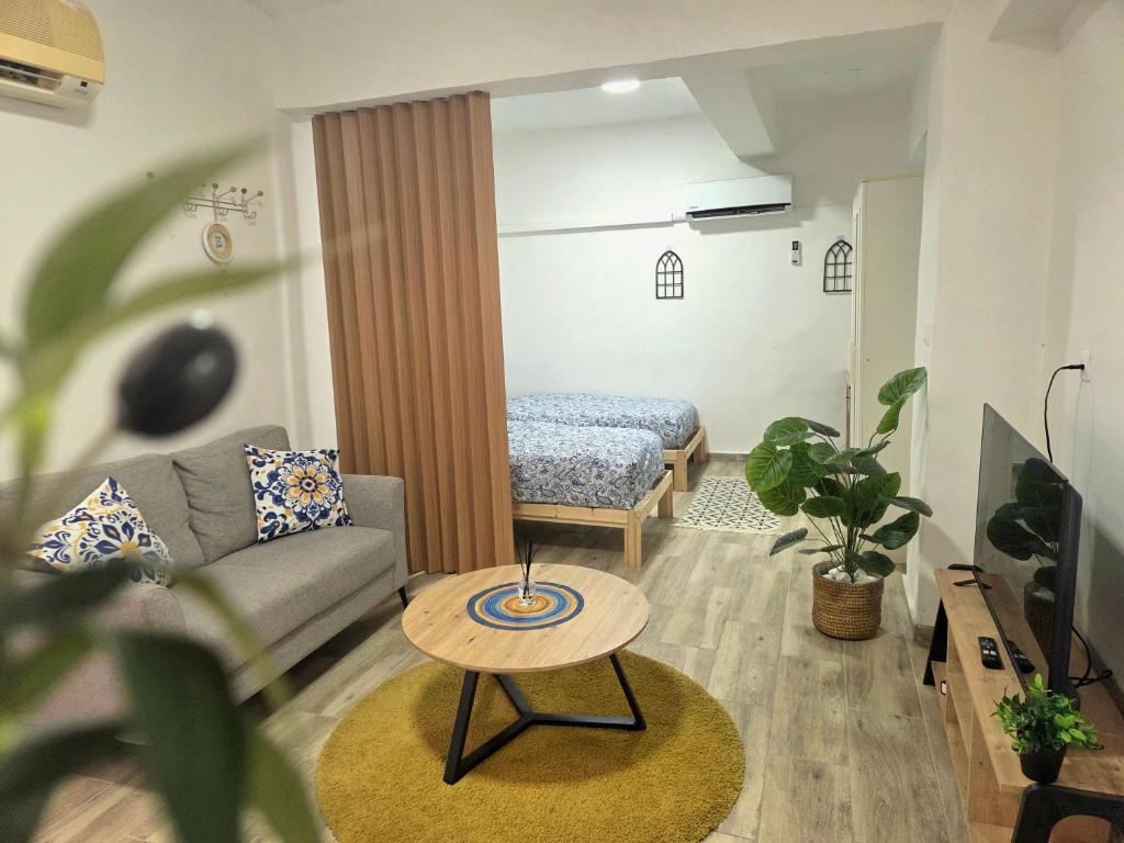 Ruang duduk di Olive Guest House