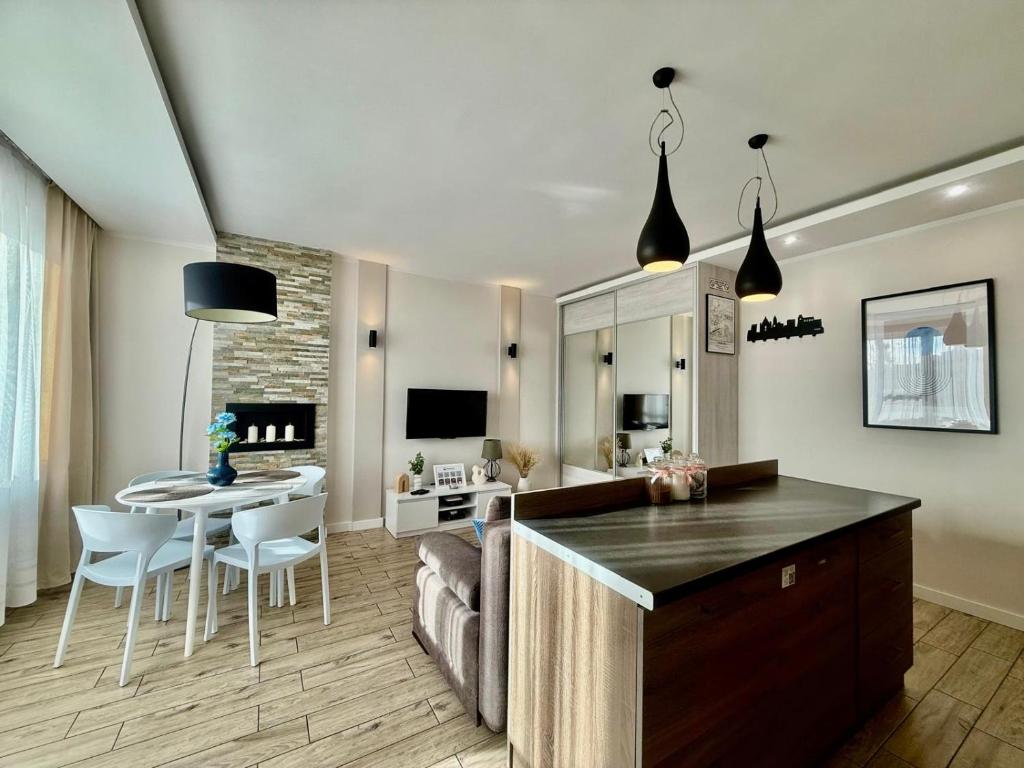 Kuchyň nebo kuchyňský kout v ubytování Nice Stay Apartment by Rentoom