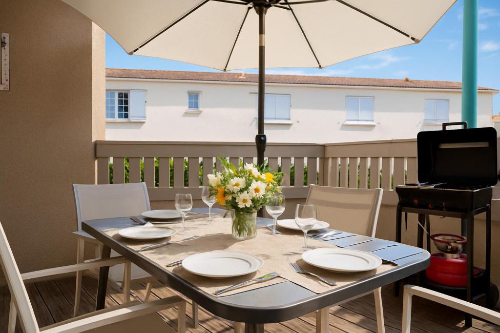 Μια τηλεόραση ή/και κέντρο ψυχαγωγίας στο Maison Port Bourgenay - 4-6 personnes