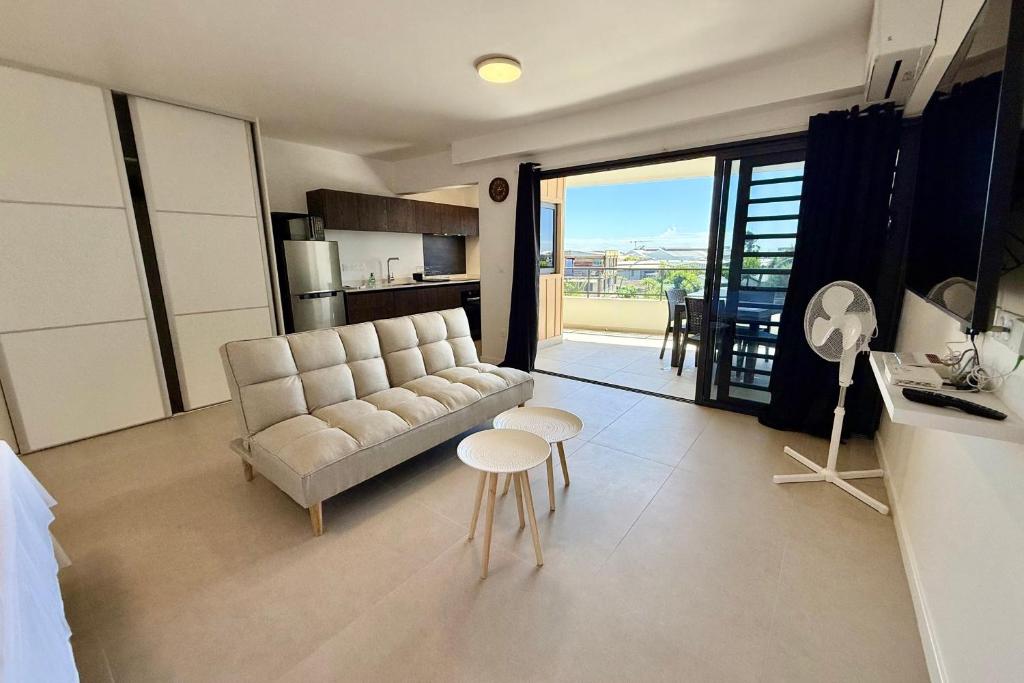 Studio Vairagi City tout neuf au coeur de Papeete - WiFi -Netflix -AC - photo 3 - Tahiti, Polynésie