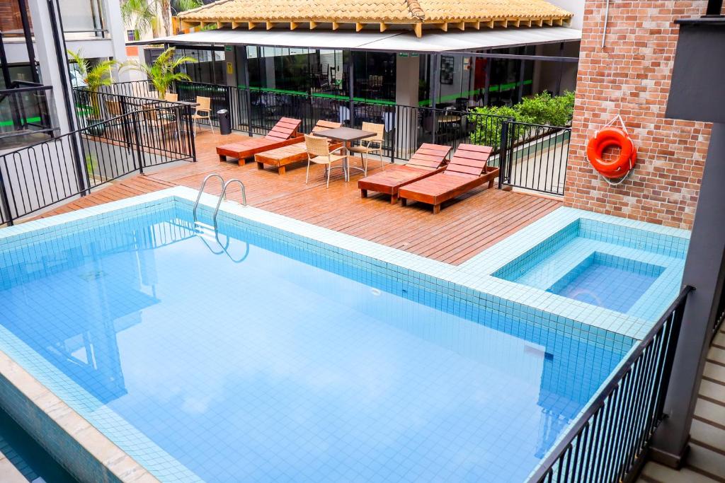 La alberca dentro o cerca de Hotel Praia Parque