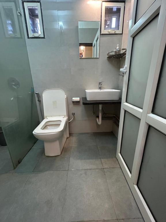 Koupelna v ubytování Casa Sofiana hotel