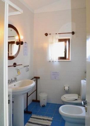 Koupelna v ubytování Eurialo Green Suites