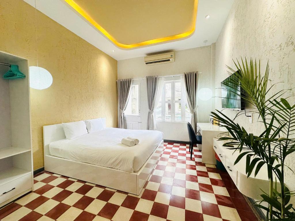 Postel nebo postele na pokoji v ubytování Tommy Home in Central City