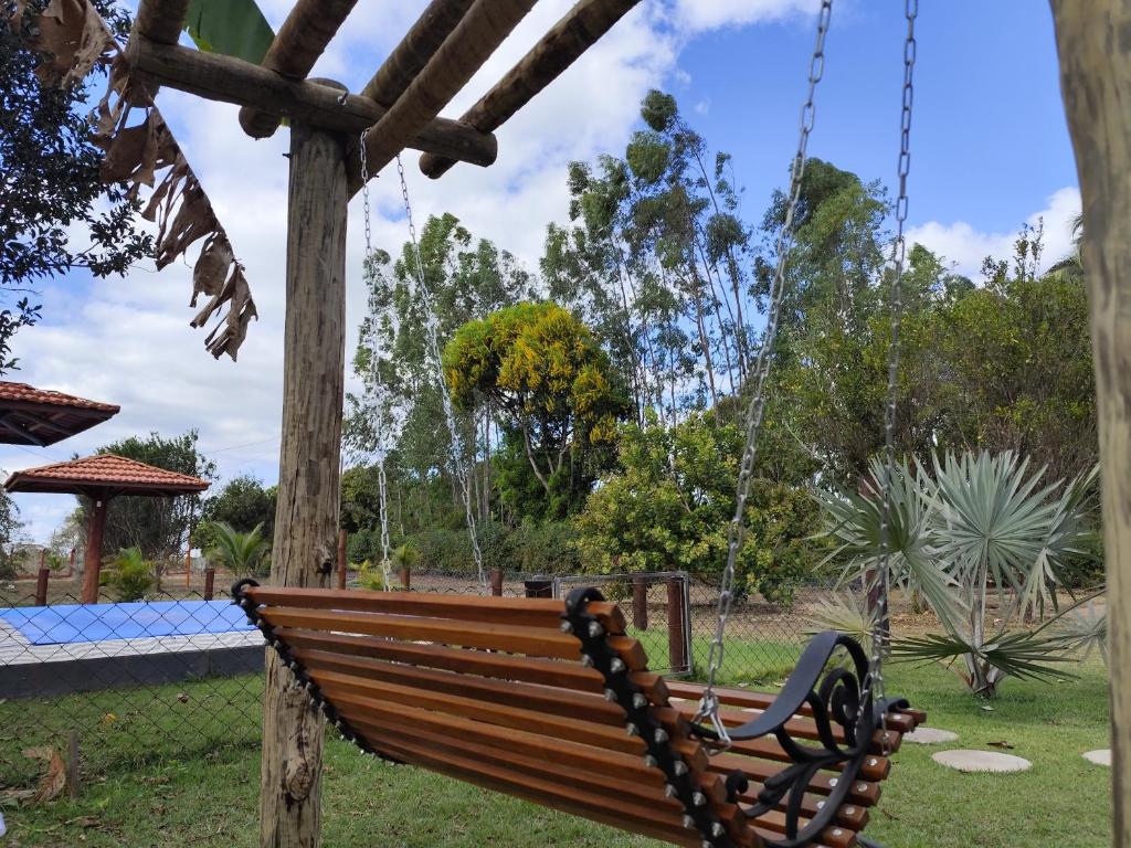 Κήπος έξω από το Rancho do tucano