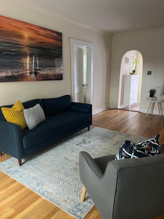 Χώρος καθιστικού στο 3-bedrooms Residential Home