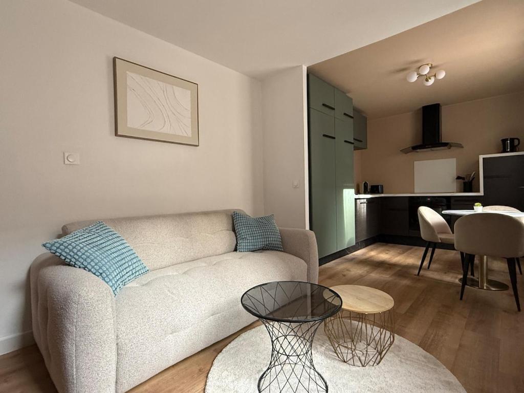 Η κουζίνα ή μικρή κουζίνα στο Appartement cosy centre ville