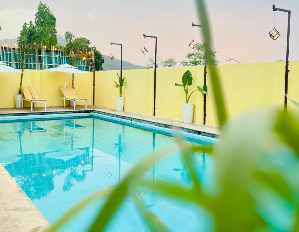 Πισίνα στο ή κοντά στο Heaven hill Pushkar