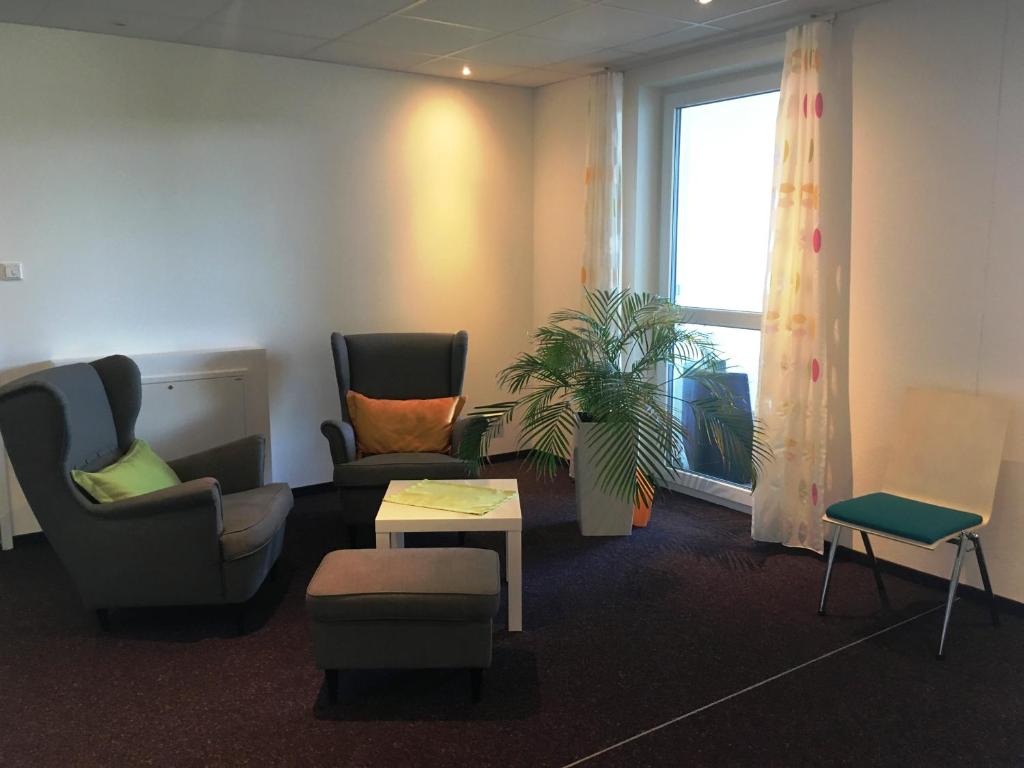 Posezení v ubytování Lichtblick Hotel Garni