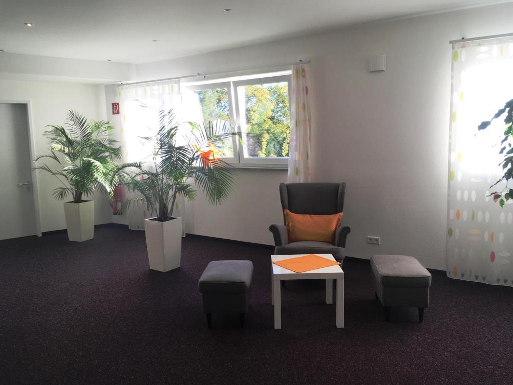 Posezení v ubytování Lichtblick Hotel Garni
