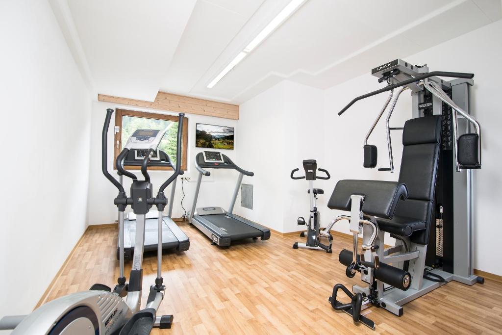 Fitness centrum a/nebo fitness zařízení v ubytování Hotel Eden
