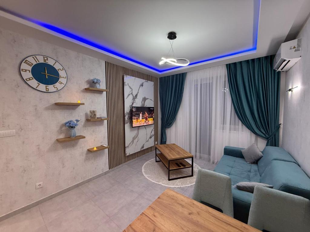 Posezení v ubytování Time Out Divcibare