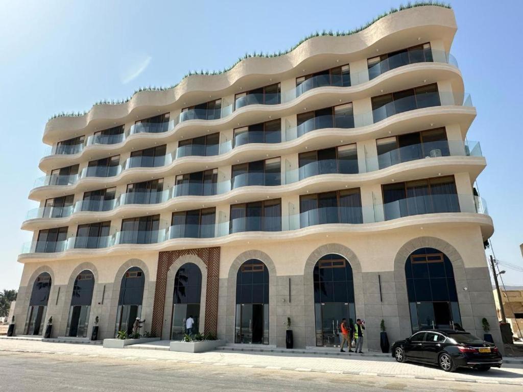 Το κτήριο όπου στεγάζεται  το διαμέρισμα