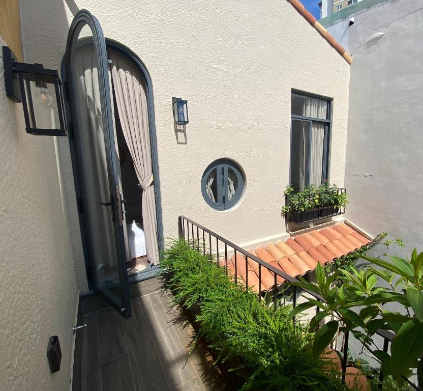 Budova, kde se apartmán nachází