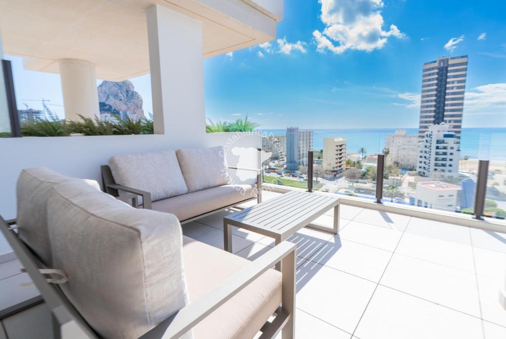 En balkon eller terrasse på Silver Tower 9A