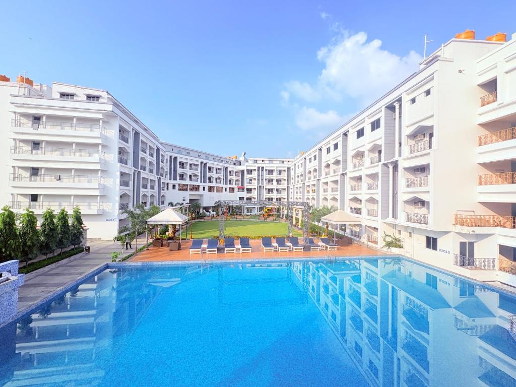 Πισίνα στο ή κοντά στο 5-STAR HOTEL in Digha with #S-Pool #Conference Hall #Premium Room #Restaurant- JAIRAM WAY-BAY