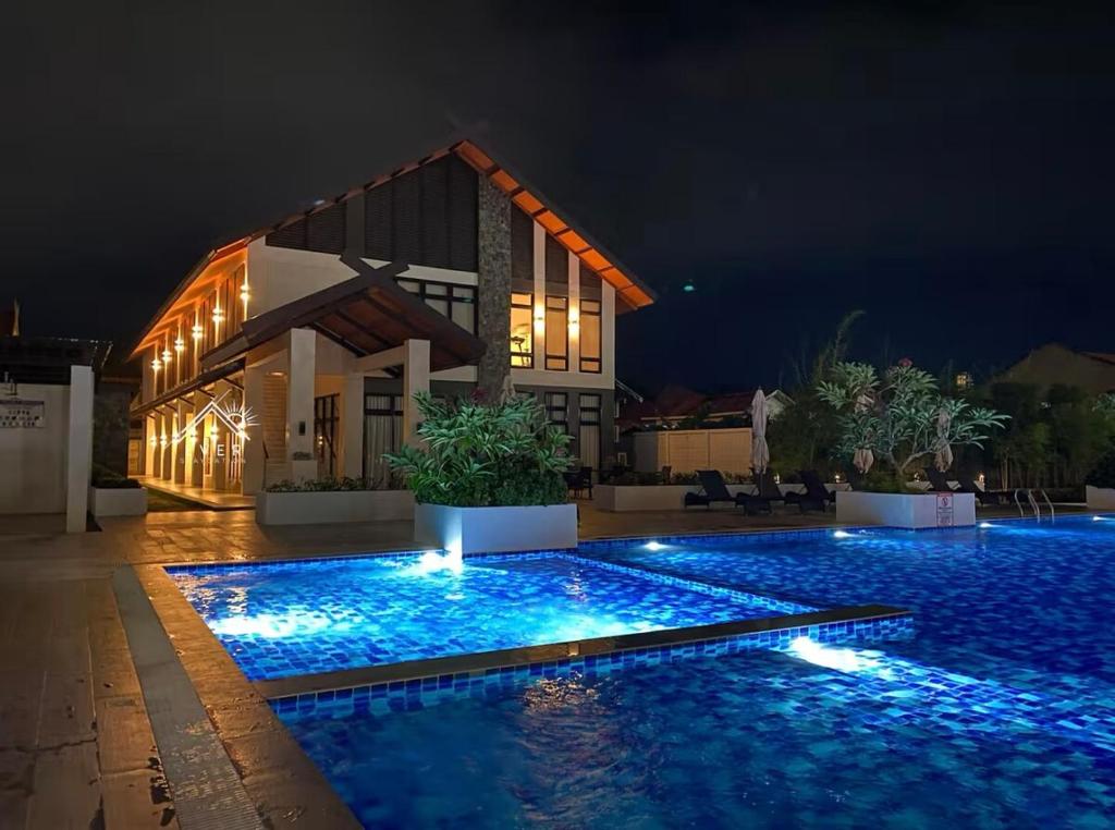 Πισίνα στο ή κοντά στο Apartment in Lapu-Lapu City