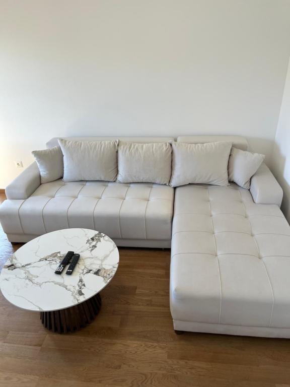 Posezení v ubytování Apartman Lux Capital