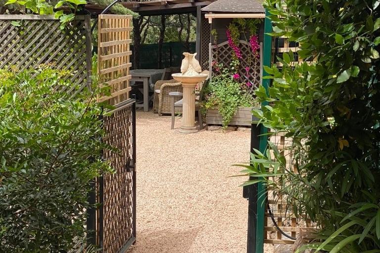 Appartement avec jardin et cuisine d'été