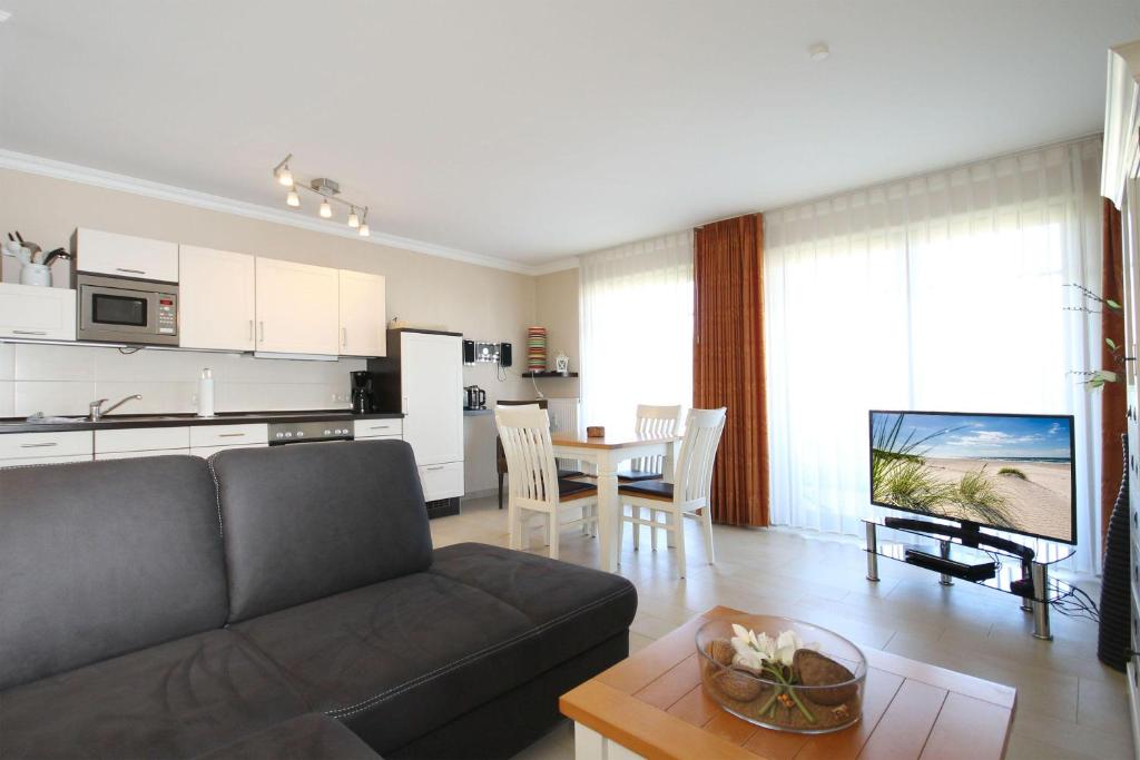 Kuchyň nebo kuchyňský kout v ubytování Urlaubstraeume-am-Meer-Wohnung-1-2-720