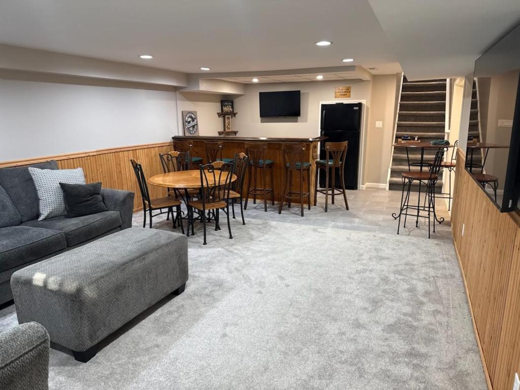 Χώρος καθιστικού στο Notre Dame Country Retreat