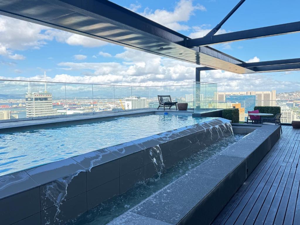 Πισίνα στο ή κοντά στο City Slick Hideaway