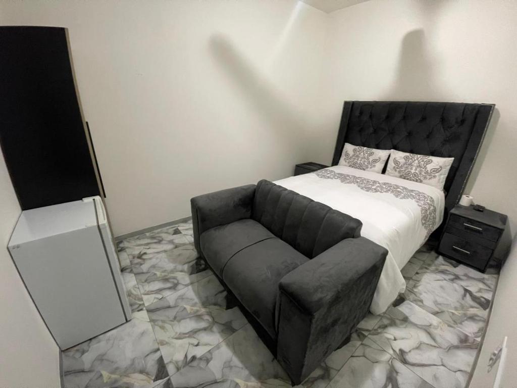 Postel nebo postele na pokoji v ubytování Braam guest house