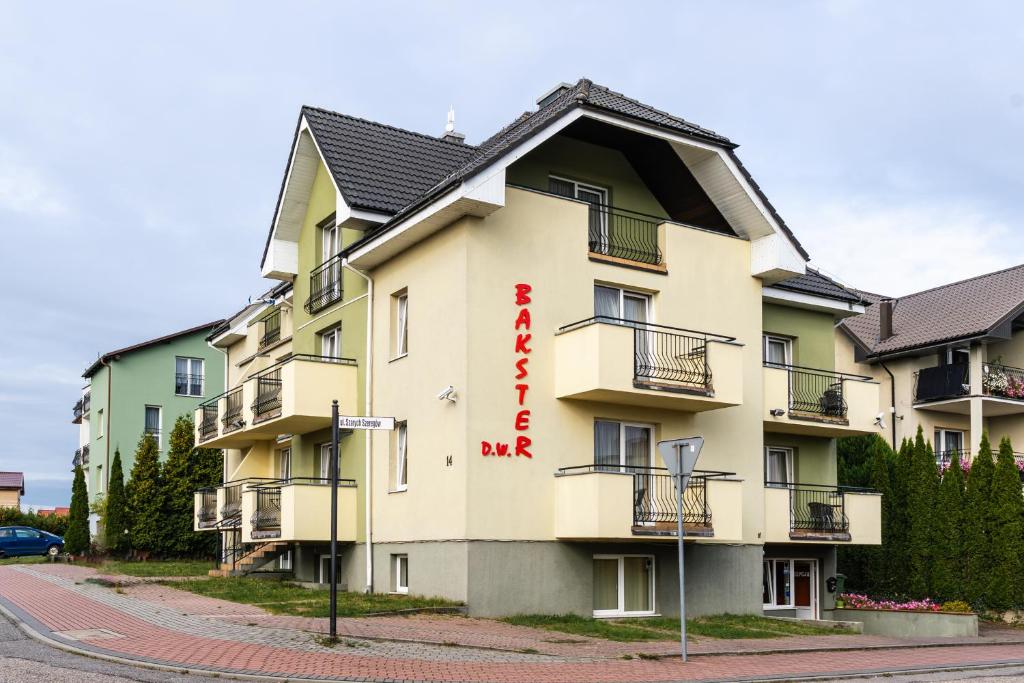 Budova, kde se bed and breakfast nachází