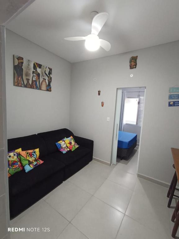 Voodi või voodid majutusasutuse Aconchego do mar - Canto do Forte - Praia Grande toas