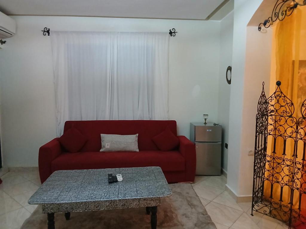 Posezení v ubytování Paradise house