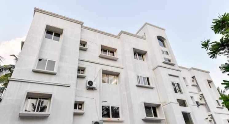 Bygningen som hotellet ligger i