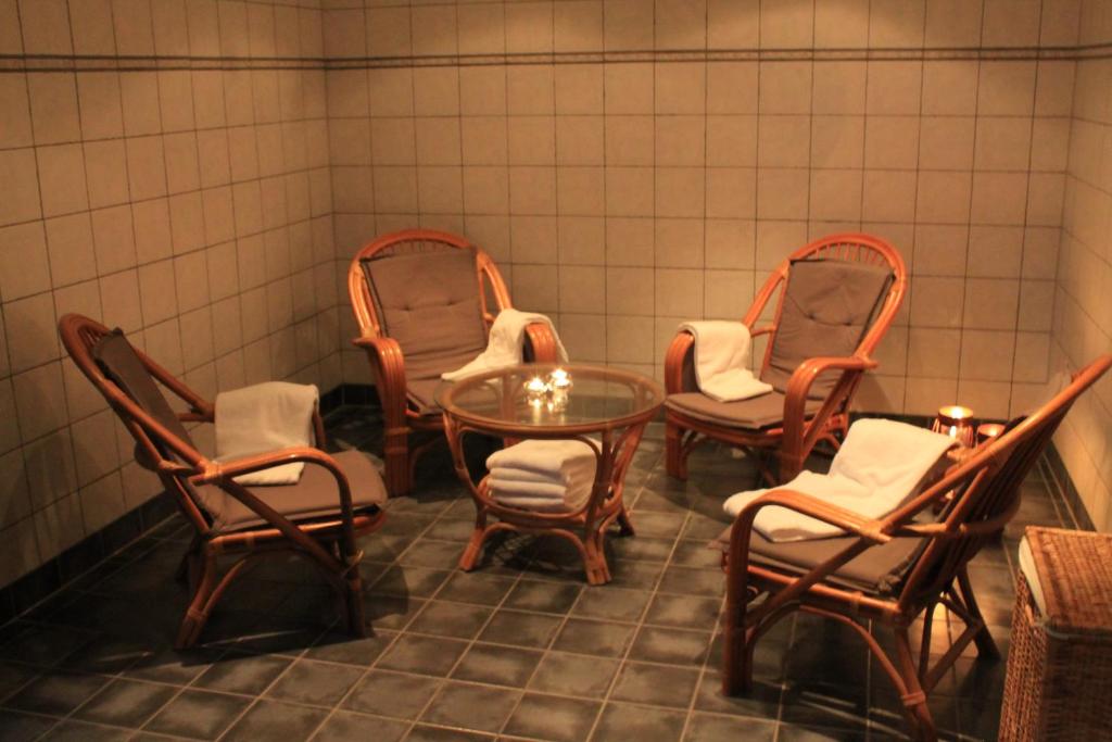 Posezení v ubytování Hotel Akerlund