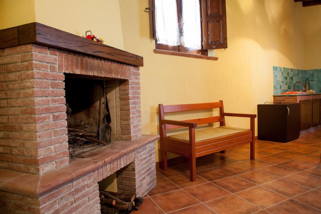 Posezení v ubytování L'Antica Vigna