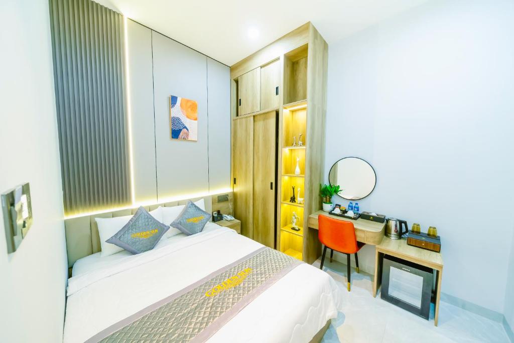 Phòng Deluxe Giường Đôi Có Vòi Sen