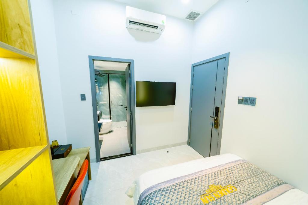 Phòng Deluxe Giường Đôi Có Vòi Sen