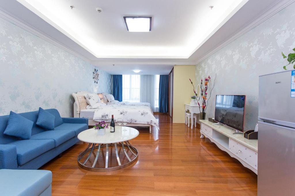 Guangzhou Manhattan International Apartment Zhengjia Branch-FREE SHUTTLE BUS FOR CANTON FAIR - Chambre Double De Luxe