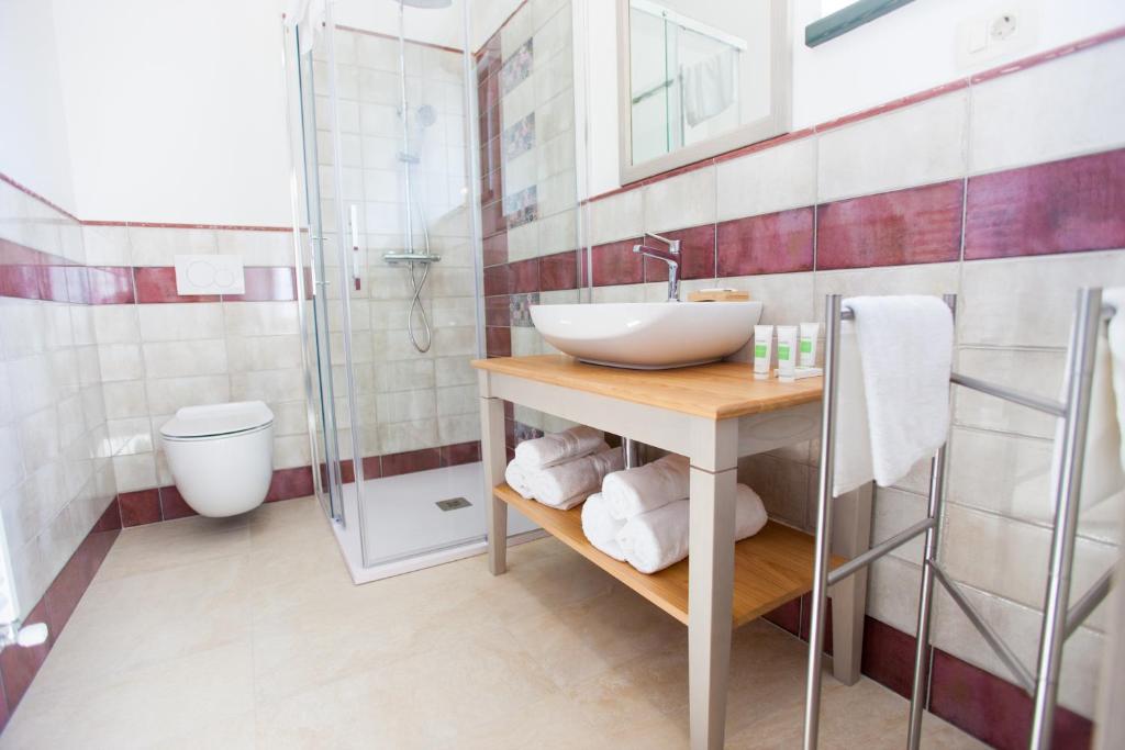 Koupelna v ubytování Casa Krasna Gourmet Boutique Hotel