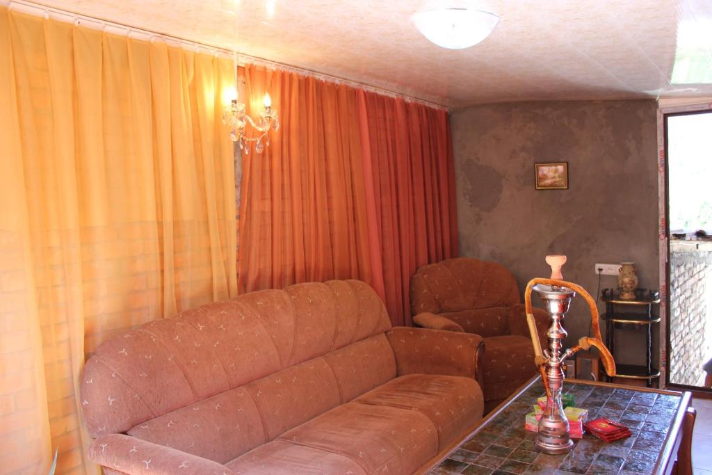 Posezení v ubytování Guest house Gidi
