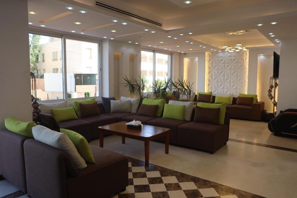 Posezení v ubytování Hotel Rayshan