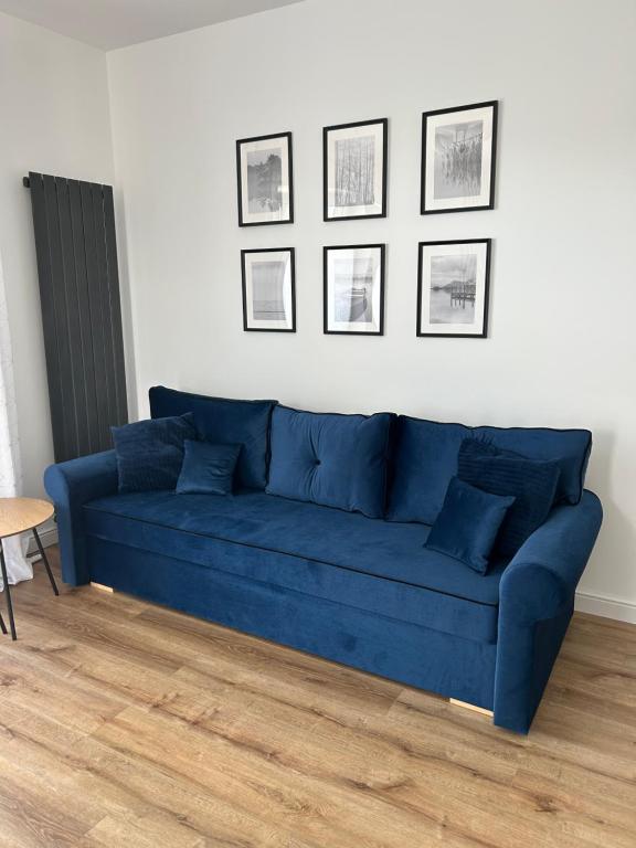 Χώρος καθιστικού στο Apartament Parkowa-prywatny parking