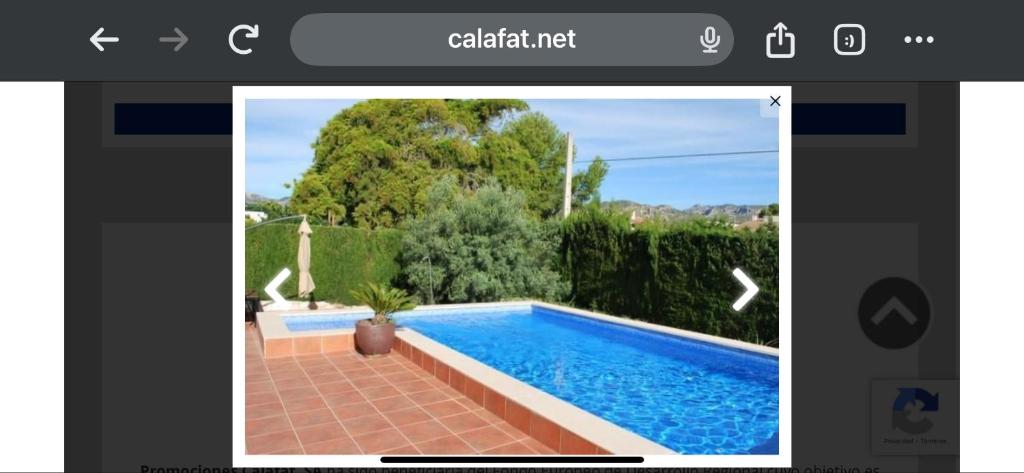 Πισίνα στο ή κοντά στο Mar i Cel 54