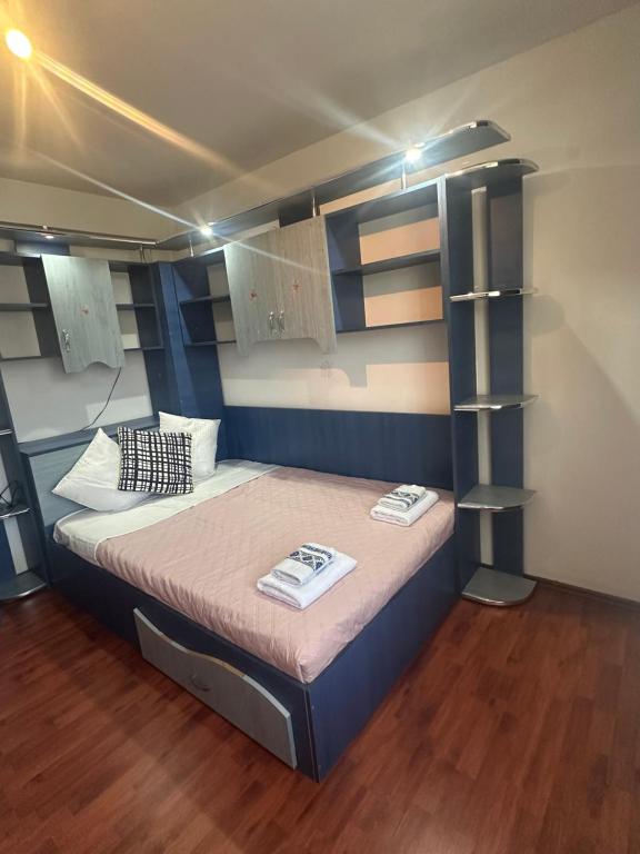 Postel nebo postele na pokoji v ubytování Central location-Bucharest