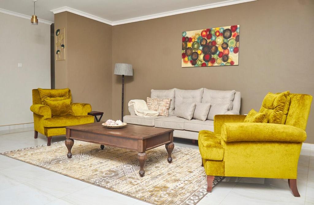 Χώρος καθιστικού στο Mawi Homes