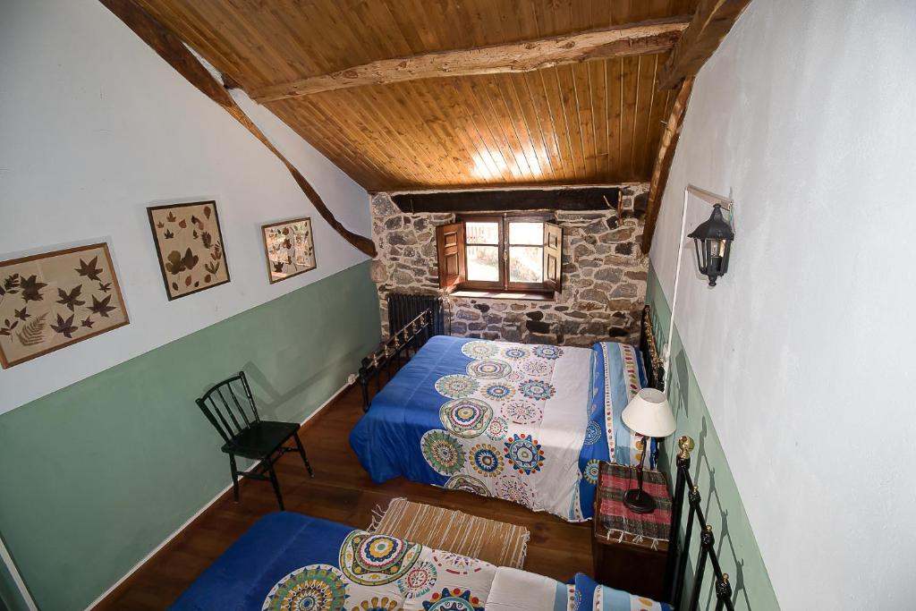 Postel nebo postele na pokoji v ubytování Laventanadetorre