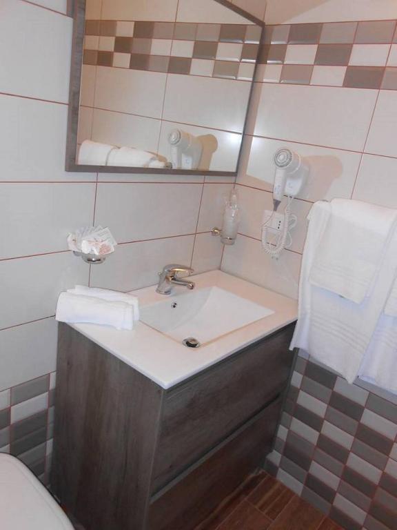 Koupelna v ubytování B&B Paradiso