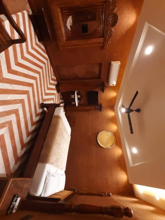 Χώρος καθιστικού στο Hotel Manorama