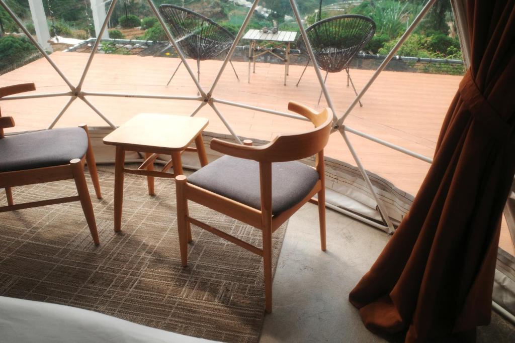 Χώρος καθιστικού στο A'moss Farmstay