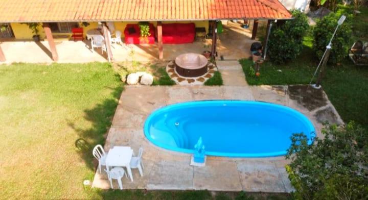 Πισίνα στο ή κοντά στο Sítio Recanto das Estrelas