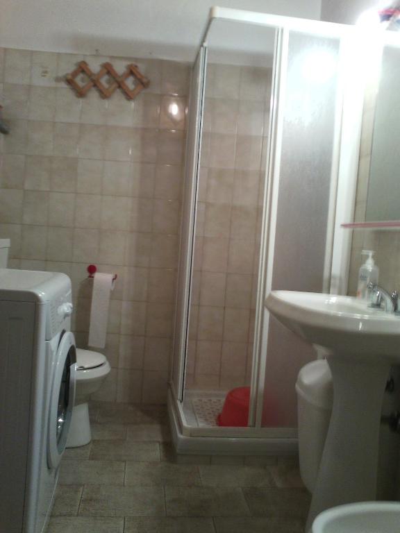 Koupelna v ubytování Casa Mimosa